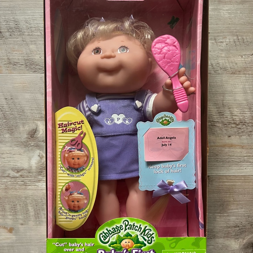 Cabbage Patch Kids Baby’s First Haircut Doll